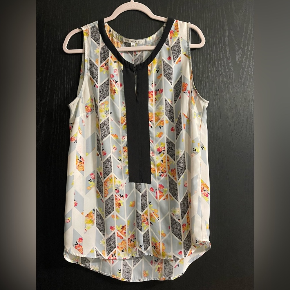 Cabi Grosgrain Top